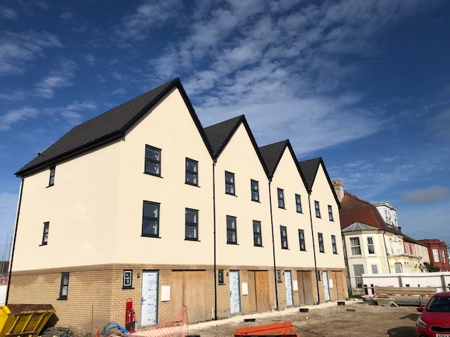 residential development new roofs in Great Yarmouth