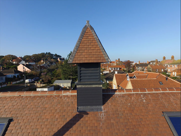 Pitched Roof for Private Residence in Sheringham