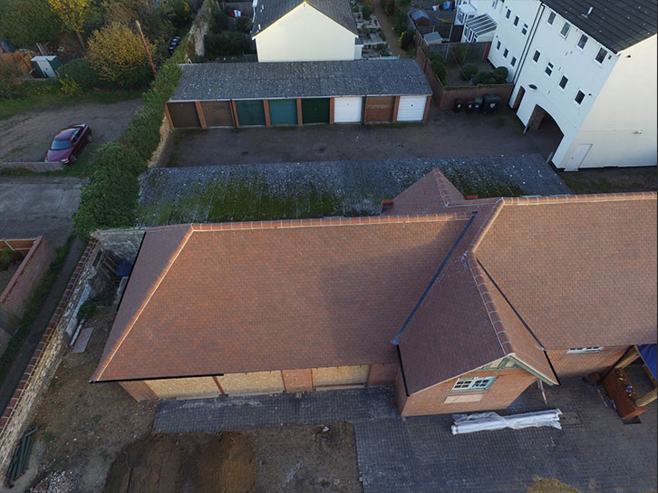 Pitched Roof for Private Residence in Sheringham
