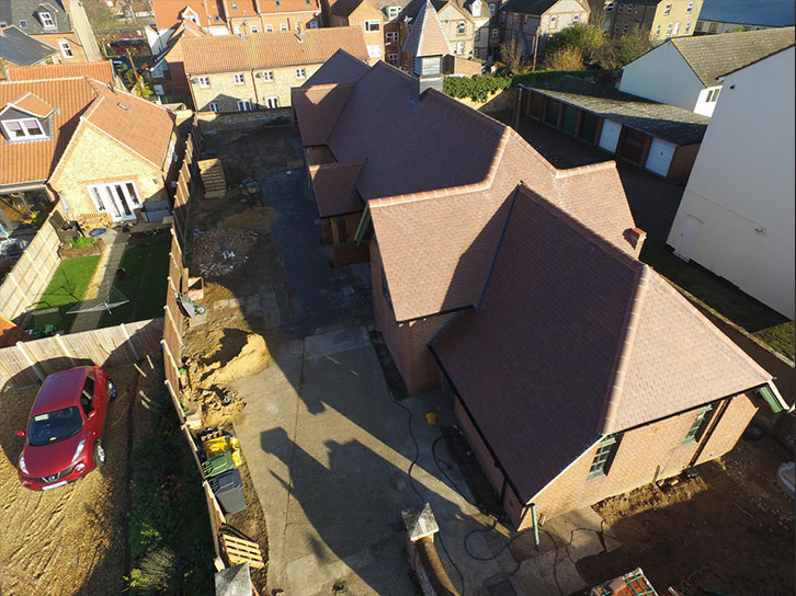 Pitched Roof for Private Residence in Sheringham
