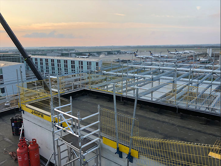 Stansted Airport Car Park Roof